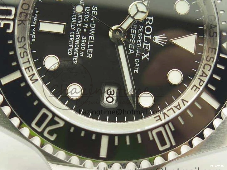 SH3135 116660 1:1 Bracelet Edition ARF Best DEEPSEA Case And SS Black 904L Sea-Dweller 0324